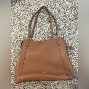 Kate Spade like New triple compartment satchel